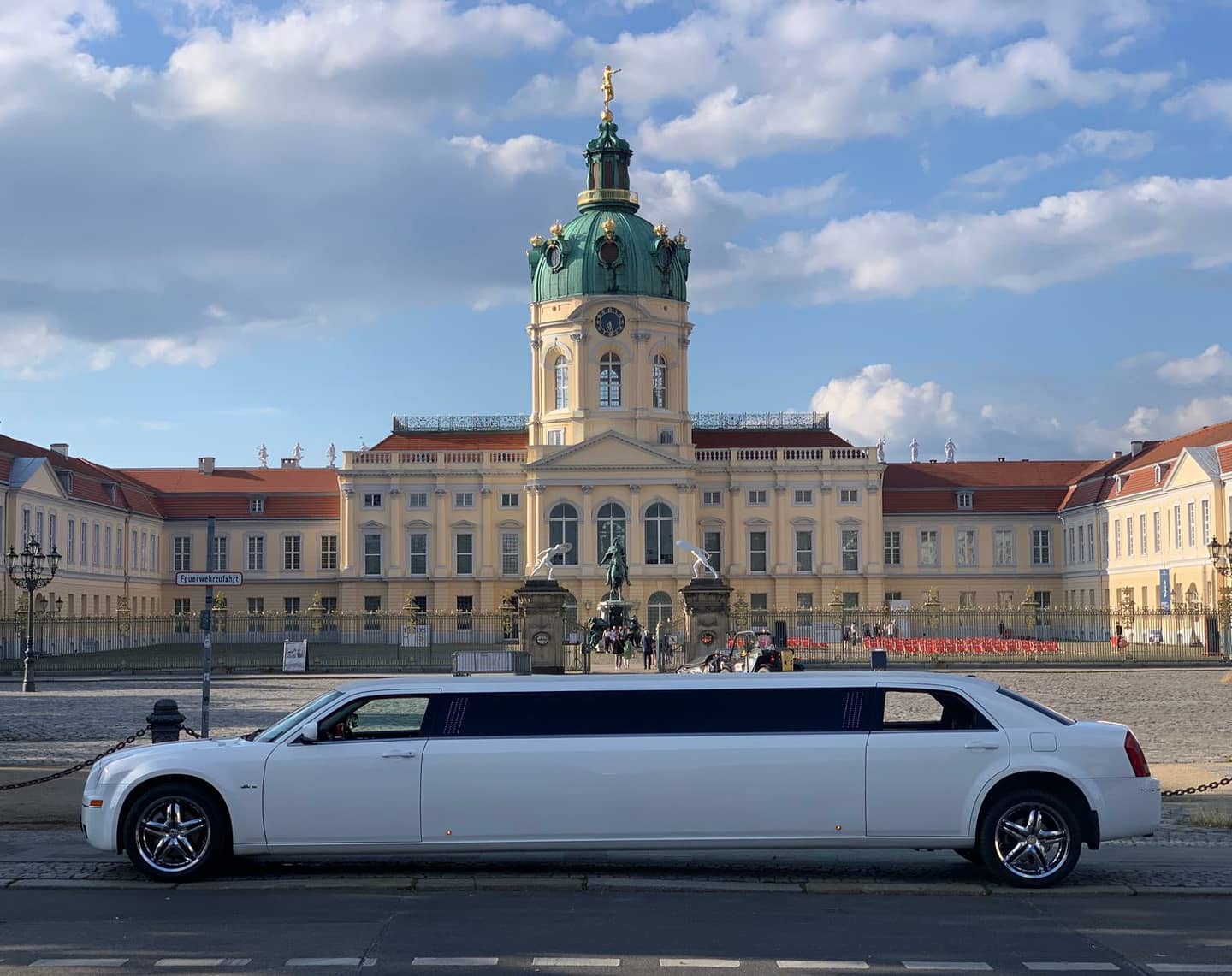 Stretchlimousine wei&szlig;